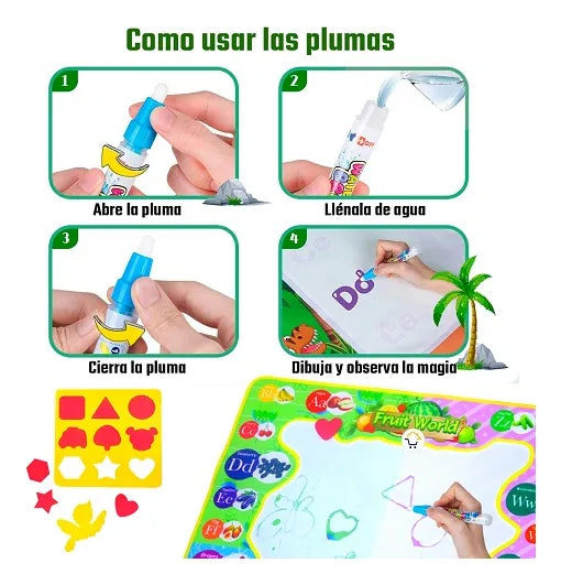 TAPETE MAGICO PARA NIÑOS