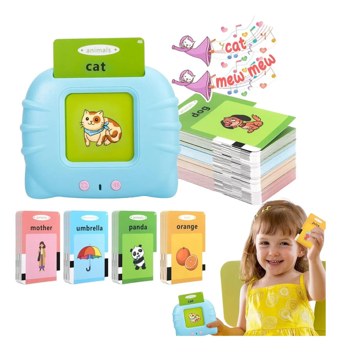 TARJETAS DIDACTICAS APRENDIZAJE NIÑOS